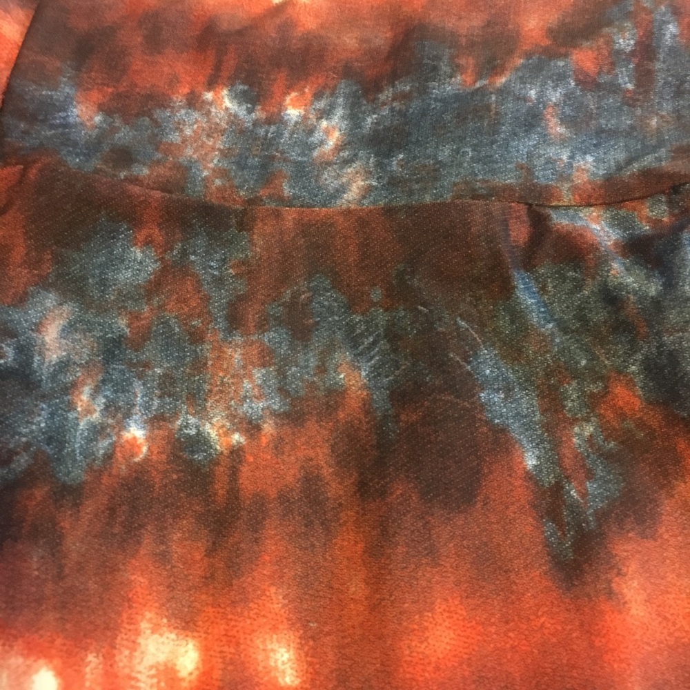XS LuLaRoe Maxi Skirt NWT burnout tie dye black